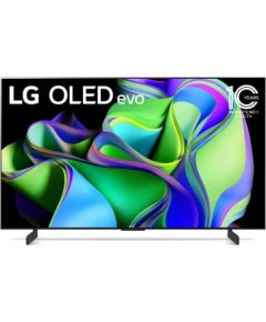 LG 	OLED42C31LA 42" (106 cm), Smart TV, webOS 23, 4K UHD OLED, 3840 x 2160, Wi-Fi