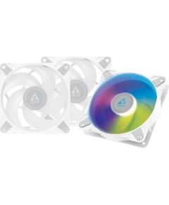 ARCTIC P12 PWM PST A-RGB 0dB - Semi-Passive 120 mm Fan with Digital A-RGB in white and Value Pack