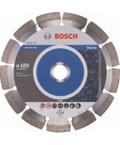 Dimanta griešanas disks Bosch PROFESSIONAL FOR STONE; 180 mm