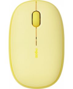 Rapoo M660 Silent Multi-mode wireless yellow, USB/Bluetooth