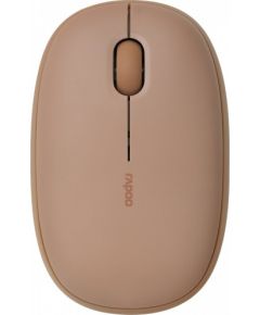 Rapoo M660 Silent Multi-mode wireless brown, USB/Bluetooth