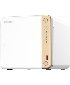 QNAP 4-Bay desktop NAS 	TS-464-8G N4505 2-core, Processor frequency 2.9 GHz, 4 GB, 1 x HDMI 2.0, 2x M.2 2280 PCIe slots, 2x USB 2.0 port, 2x USB 3.2 Gen 2 (10Gbps)