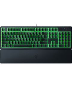 Razer Gaming Keyboard Ornata V3 X RGB LED light, NORD, Wired, Black, Silent Membrane, Numeric keypad
