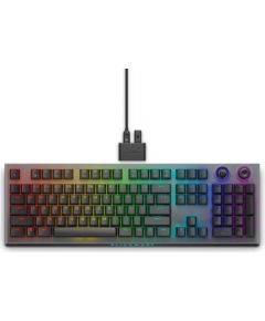 Dell Alienware Tri-Mode AW920K Wireless Gaming Keyboard, RGB LED light, US, Wireless, Dark Side of the Moon, Bluetooth, Numeric keypad, CHERRY MX Red