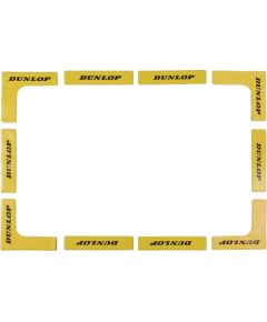 Dunlop lines, yellow, 12 pcs