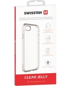 Swissten Clear Jelly Back Case 1.5 mm Silikona Apvalks Priekš Apple iPhone 11 Pro Max Caurspīdīgs