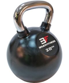 Svaru bumba ar gumijas apvalku Bauer Fitness AC-12512 28kg