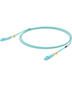 Ubiquiti UniFi ODN 5m fibre optic cable LC OM3 Aqua colour