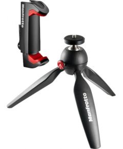 Manfrotto штатив + держатель для телефона MKPIXICLMII-BK