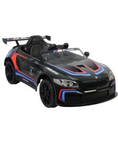 Bērnu vienvietīgs elektromobilis BMW M6 GT3, melns