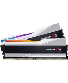 G.Skill DDR5 32GB - 8000 - CL - 38 - Dual-Kit - DIMM - F5-8000J3848H16GX2-TZ5RS, Trident Z5 RGB, XMP, silver/black