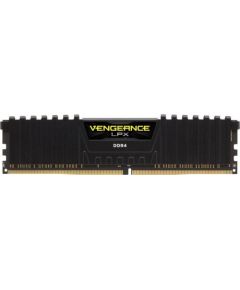 Corsair DDR4 - 32GB -2666 - CL - 16 - Single - Vengeance LPX (black, CMK32GX4M1A2666C16)