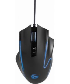 Gembird MUSG-RAGNAR-RX300 USB gaming RGB backlighted mouse, 8 buttons