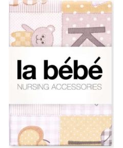 La Bebe™ Nursing La Bebe™ Set 100x135/60x120/40x60 Art.74921 Letters Gūltas veļas komplekts 3 -daļīgs 100x135/60x120/40x60