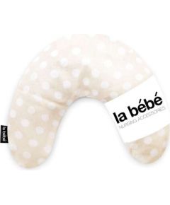 La Bebe™ Nursing La Bebe™ Mimi Nursing Cotton Pillow Art.73388 Dots Atbalsta pakaviņš spilventiņš 19x46cm ceļojumiem