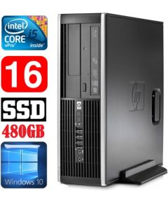 HP 8100 Elite SFF i5-650 16GB 480SSD DVD WIN10