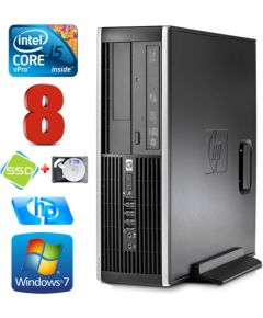 HP 8100 Elite SFF i5-650 8GB 120SSD+2TB DVD WIN7Pro