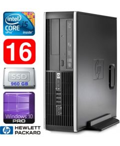 HP 8100 Elite SFF i5-650 16GB 960SSD DVD WIN10Pro