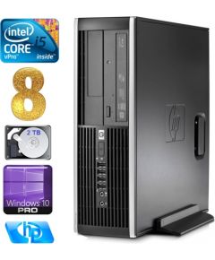 HP 8100 Elite SFF i5-650 8GB 2TB DVD WIN10Pro