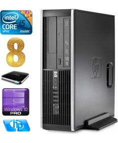 HP 8100 Elite SFF i5-650 8GB 1TB DVD WIN10Pro