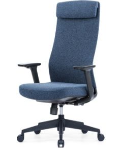 Up Up Ankara ergonomic office chair Black, Blue fabric