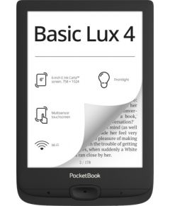 PocketBook e-reader Basic Lux 4 6" 8GB, black