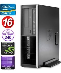 HP 8100 Elite SFF i5-750 16GB 240SSD GT1030 2GB DVD WIN10Pro