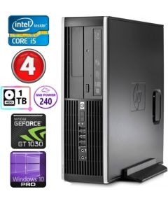 HP 8100 Elite SFF i5-750 4GB 240SSD+1TB GT1030 2GB DVD WIN10Pro