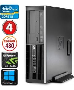 HP 8100 Elite SFF i5-750 4GB 480SSD GT1030 2GB DVD WIN10