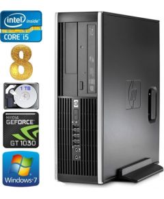 HP 8100 Elite SFF i5-750 8GB 1TB GT1030 2GB DVD WIN7Pro