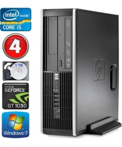 HP 8100 Elite SFF i5-750 4GB 1TB GT1030 2GB DVD WIN7Pro