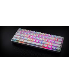 Genesis THOR 660 RGB, Mechanical Gaming Keyboard, RGB LED light, US, White, Wireless, USB Type-C, Bluetooth