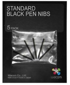 Wacom Intuos ACK-20001 pen nibs Black 5pcs other input device