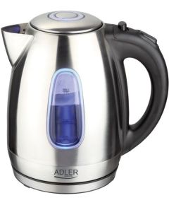 Adler AD 1223 electric kettle 1.7 L Black,Stainless steel 2200 W