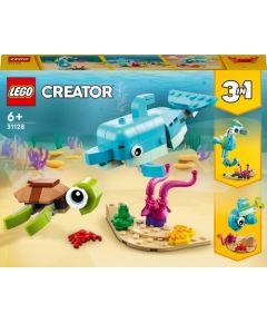 LEGO Creator Delfīns un bruņurupucis (31128)
