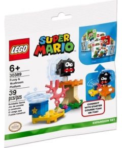 LEGO Super Mario Fuzzy i platforma z grzybem - zestaw dodatkowy (30389)