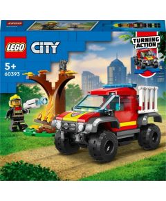 LEGO City Wóz strażacki 4x4 – misja ratunkowa (60393)