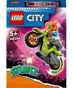 LEGO City Motocykl kaskaderski z niedźwiedziem (60356)