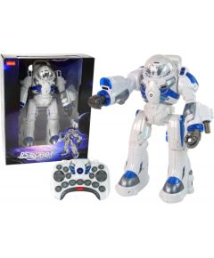 Import Leantoys Remote Controlled Robot Spaceman Rastar White Shoots Dancing