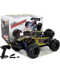 Import Leantoys Remote Controlled Off-road Buggy 1:18 Yellow ENOZE 9303E 45 km/h