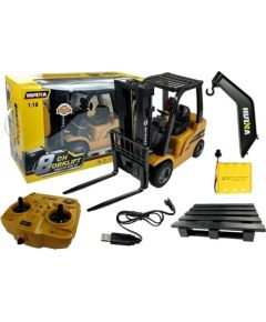 Import Leantoys Remote Controlled Forklift R/C 1:10 Radio vadāmās rotaļlietas (RC)