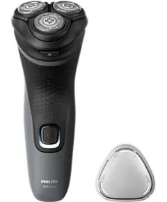 PHILIPS Shaver Series 1000  Elektriskais skuveklis sausai un mitrai skūšanai, pelēks - S1142/00