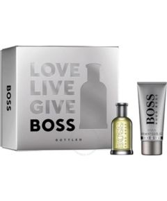 Hugo Boss Bottled Giftset 150ml (EDT 50ml + Shower Gel 100ml) Vīriešu Smaržas