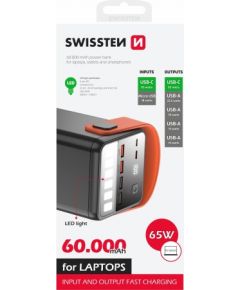 Swissten Power Line Power Bank  60 000 mAh / 65W