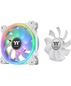 Thermaltake SWAFAN 12 RGB Radiator Fan TT Premium Edition White Computer case Air cooler 12 cm 3 pc(s)