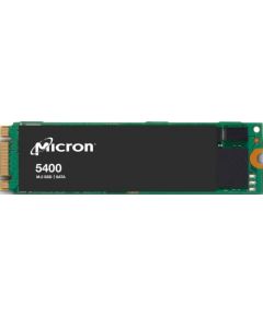 SSD MICRON 5400 Pro 480GB M.2 SATA 3.0 Write speed 350 MBytes/sec Read speed 540 MBytes/sec 7mm MTBF 3000000 hours MTFDDAV480TGA-1BC1ZABYYR