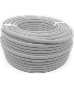 Techly ITP8-FLU-0100 networking cable Grey 100 m Cat5e U/UTP (UTP)