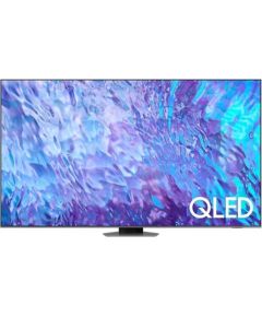 SAMSUNG QE98Q80CATXXH 2023 98” Q80C QLED 4K HDR Smart TV Tizen Carbon Silver