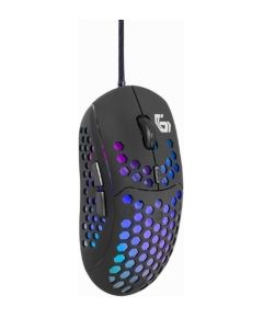 Datorpele Gembird USB Gaming RGB Backlighted Mouse Black