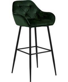 Bāra krēsls BROOKE 52x53xH104cm zaļš